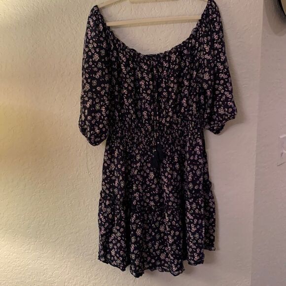 J for Justify Floral Mini Dress Off Shoulder Size XL - Picture 1 of 10